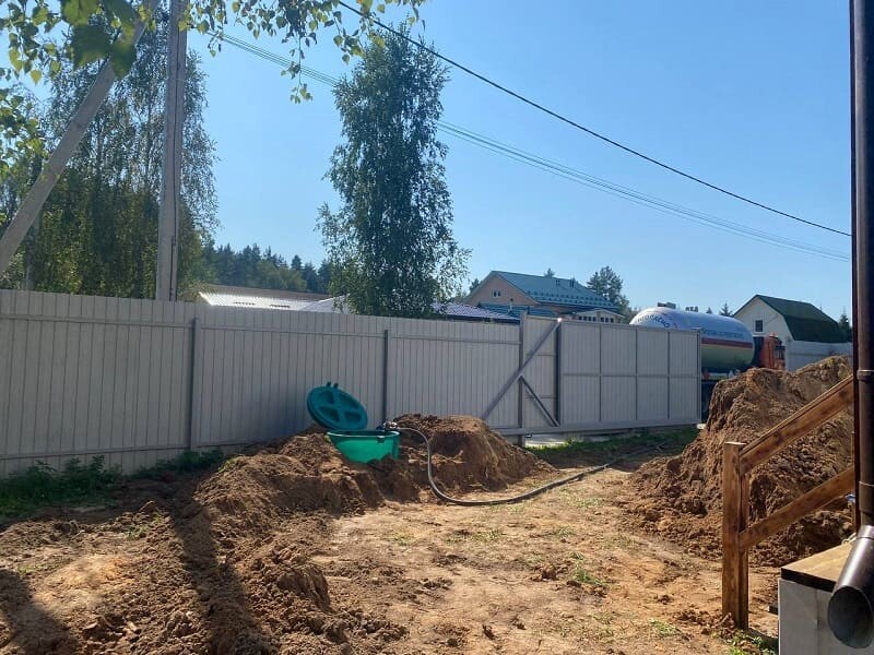 Монтаж газгольдера Спецгаз 3200 л в Можайске под ключ по нормам 2026 г.