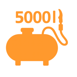 Заправляем газгольдеры от 5000 л и более